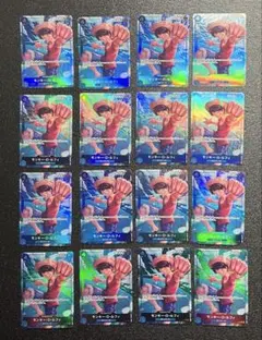 ワンピースカード ルフィ パラレル フルアート p-055 16枚セット
