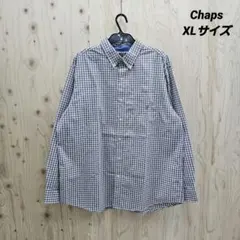 『 CHAPS (アメリカ古着) 』 BDギンガムチェックシャツ / XLサイズ