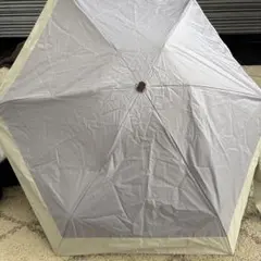 Wpc. 晴雨兼用折りたたみ傘 ホワイト/パープル