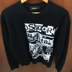 DSQUARED2 グラフィックプリント トレーナー M
