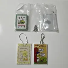 ポムポムプリン パティー＆ジミー ポストカードチャーム けろっぴ プロフィール帳