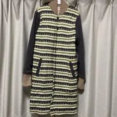 売り切り！チチカカ ノルディック柄 切替 裏ボア　アウター