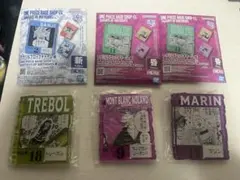 ワンピース ベースショップ 一番くじ アクリルブロックチャーム　3個セット