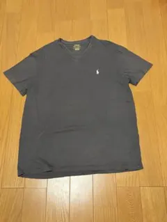 Polo Ralph Lauren VネックTシャツ M ダークグレー