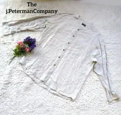 The j.PetermanCompanyアメリカ製【コットン】【Vネック】長袖