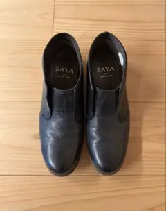 SAYA サヤ ショートブーツ 24cm 黒 ブラックのサムネイル