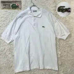 ✨良品✨ シュミーズラコステ フランス製 90S ポロシャツ サイズ6 鹿の子