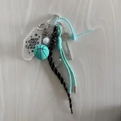 【新品】じゃらじゃらチャーム　バスケット　ゴルフ　キーホルダー　バッグチャーム