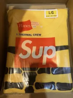 Supreme Hanes Bones Thermal Crew 1Pack