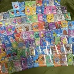 ポケモンずかんカード まとめ売り 68枚 ポケモン図鑑 希少 キラカード