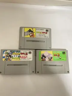 SFC ソフト セーブok 3本 ドラゴンボールZ 超悟空伝（M515）