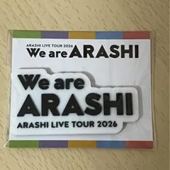 嵐　ARASHI LIVE TOUR 2026 ロゴマグネット