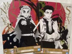 鬼滅の刃 一番くじ ～襲撃～ F賞 クリアポスター 煉獄杏寿郎 悲鳴嶼行冥①