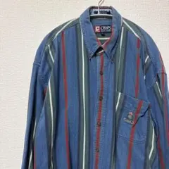 【古着】CHAPS RALPH LAUREN 柄シャツ Lサイズ
