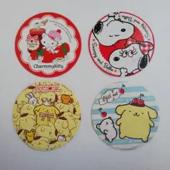 サンリオ　特典　特大シール　4枚セット　平成レトロ