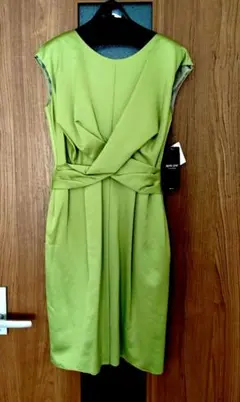 【アプレジュール】サテンクロスタックドレス