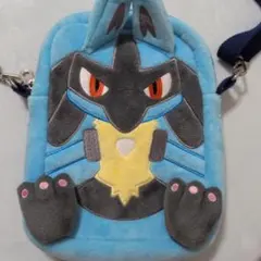 ルカリオ ぬいぐるみ ショルダーバッグのサムネイル
