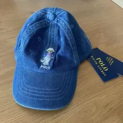Polo ベア インディゴ デニム ボール キャップ新品未使用