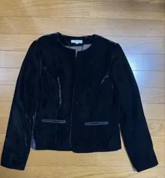 LESTERA ノーカラージャケット　38サイズフォーマル