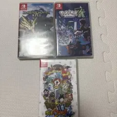 6時間限定値下げ】【豪華3本セット】マリカ8 / スプラ2 / モンハン