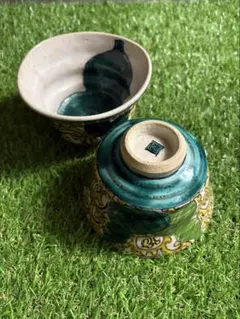九谷焼 お茶碗2つ