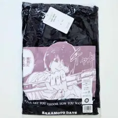 【未開封品】　プリントロングTワンピース　ブラック　南雲　サカモトデイズ