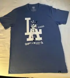 ホロライブ ドジャース コラボTシャツ 兎田ぺこら(日本のサイズL相当)