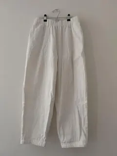 GU ジーユー ホワイト ワイドパンツ Sサイズ