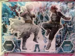 ヒロアカ 原画展 MEGAアクリルスタンド 轟焦凍 轟燈矢 荼毘