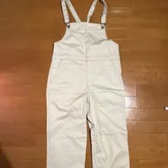 クリーム色サロペット・オーバーオール