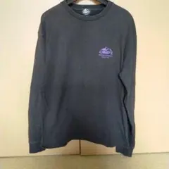 CAMP7 長袖Tシャツ ブラック バックプリントのサムネイル