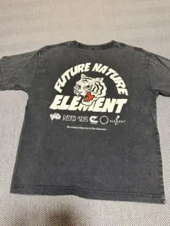 ELEMENT Tシャツ ブラック 125-135cm
