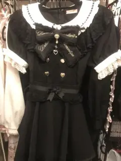 新品未開封 LIZ LISA フリルヨークリボンセットアップ ブラック - メルカリ