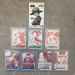 ワンピースカード トレジャーキャンペーン プロモパック　全7種類　コンプリート