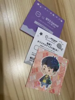 BTS Island JIN ステッカー スシローコラボ