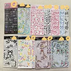 シール　セット　百均　ダイソー　セリア　大量　まとめ売り　韓国　デコ