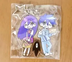OMORI オモリ アクリルキーホルダーアクキー マリ ヒロ