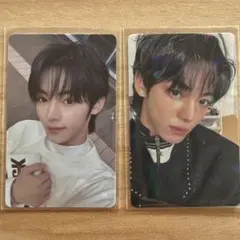 TWS ハンジン　weverse、HMVラキドロ特典トレカ ２枚