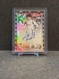 10枚限定 矢村健 直筆サインカード topps Jリーグ　2025