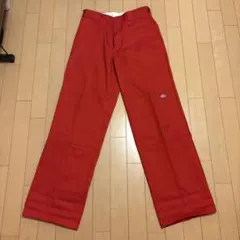 dickies レッド ダブルニーパンツ　サイズ30