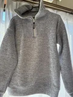 Under Armour グレー ハーフジップ セーター M