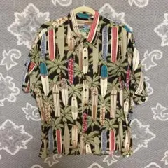 reyn spooner アロハシャツ サーフボード柄 Lサイズのサムネイル