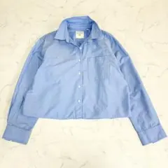 UNIQLO ユニクロ　JW ANDERSON　オックスフォードシャツ　ブルー