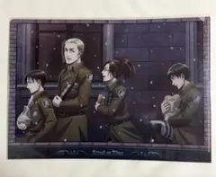 進撃の巨人 クリアファイル 出張購買部 エレン リヴァイ エルヴィン ハンジ