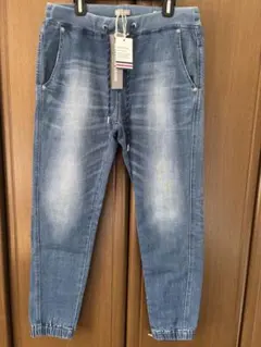 BAYFLOW デニムブルー ジョガーパンツ