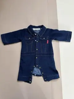 デニムロンパース70cm
