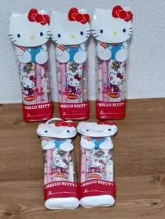 【レトロ】ハローキティ　エルパック歯磨きセット　5点セット