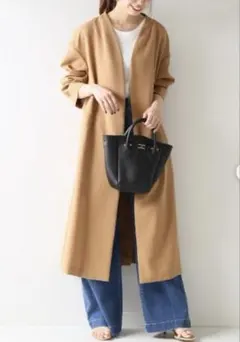 スピック＆スパン　カラーレースガウンコート