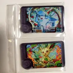 ポケモンフレンダ　ベストタッグ第4弾　ワンダーピック　　リーフィア　グレイシア