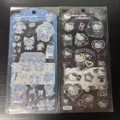 ドロップジュエリーシール　サンリオ　2枚セット　キティ　クロミ　マイメロ